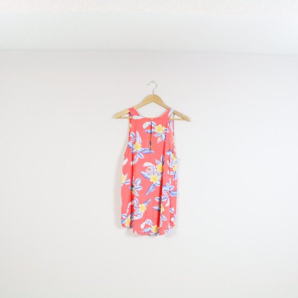 *Old Navy Pink Floral Tank Blouse* - Picture 5 of 7